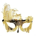 thumbnail image 1 of Masquerade Mask For Women, Metal Rhinestone Inlaid Half Face Cover Cosplay Costumes For Evening Prom Ball Party, 1 of 6