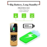 2G Mini Flip Children's Phone 0.66 Inch Wireless Bluetooth Dialer Magic Voice
