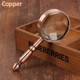 thumbnail image 1 of 20X Portable Loupe Handheld High Magnification All-Metal Magnifier Magnifying Glass Power Len, 1 of 4