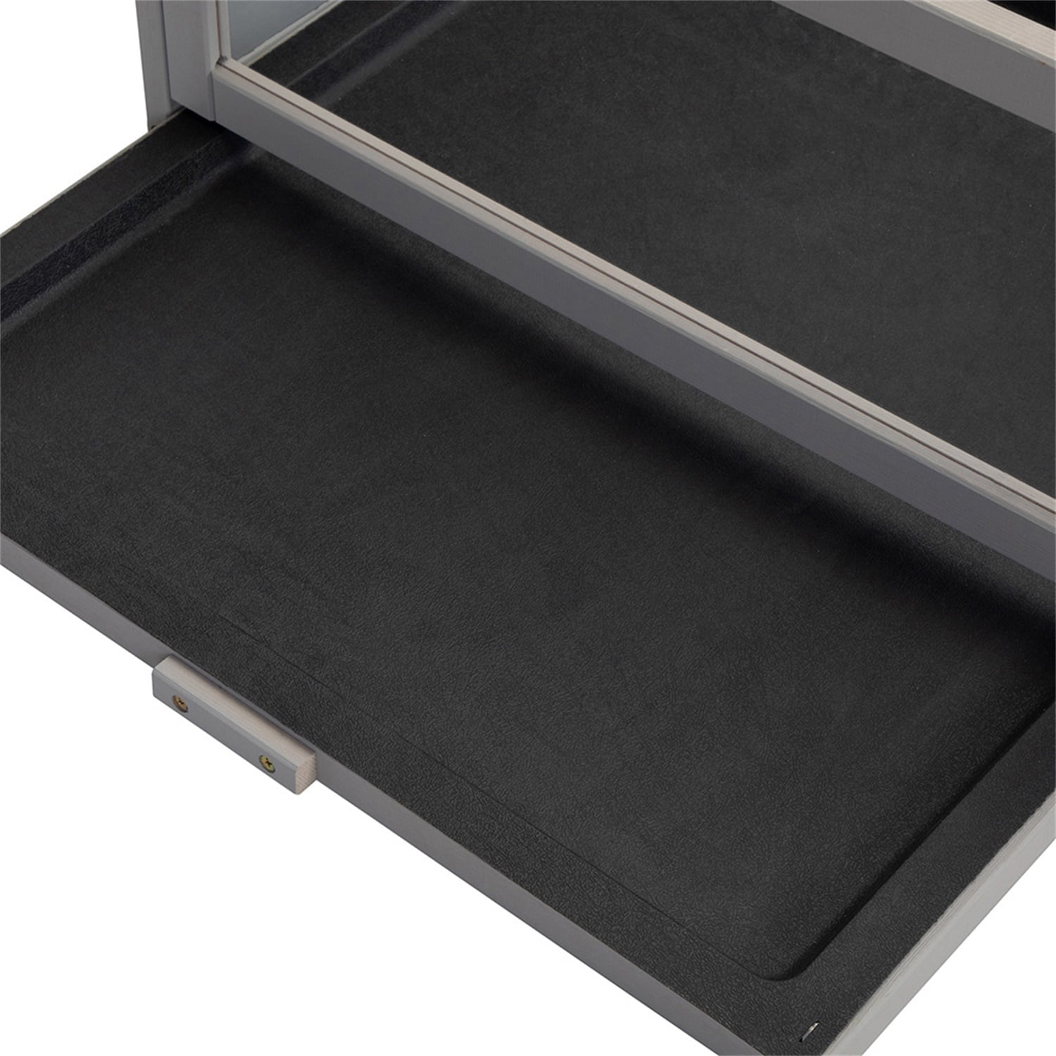Pefilos Bunny Cage Indoor Pet House Rabbit Hutch with Pull Out Tray Poultry Cage, Gray Pefilos Bunny Cage Indoor Pet House Rabbit Hutch with Pull Out Tray Poultry Cage, Gray