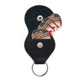 thumbnail image 2 of 6 Pieces America Canada Flag Guitar Picks for Guitar Bass Music Instruments with 1 Pick Leather Pick Holder, 2 of 7