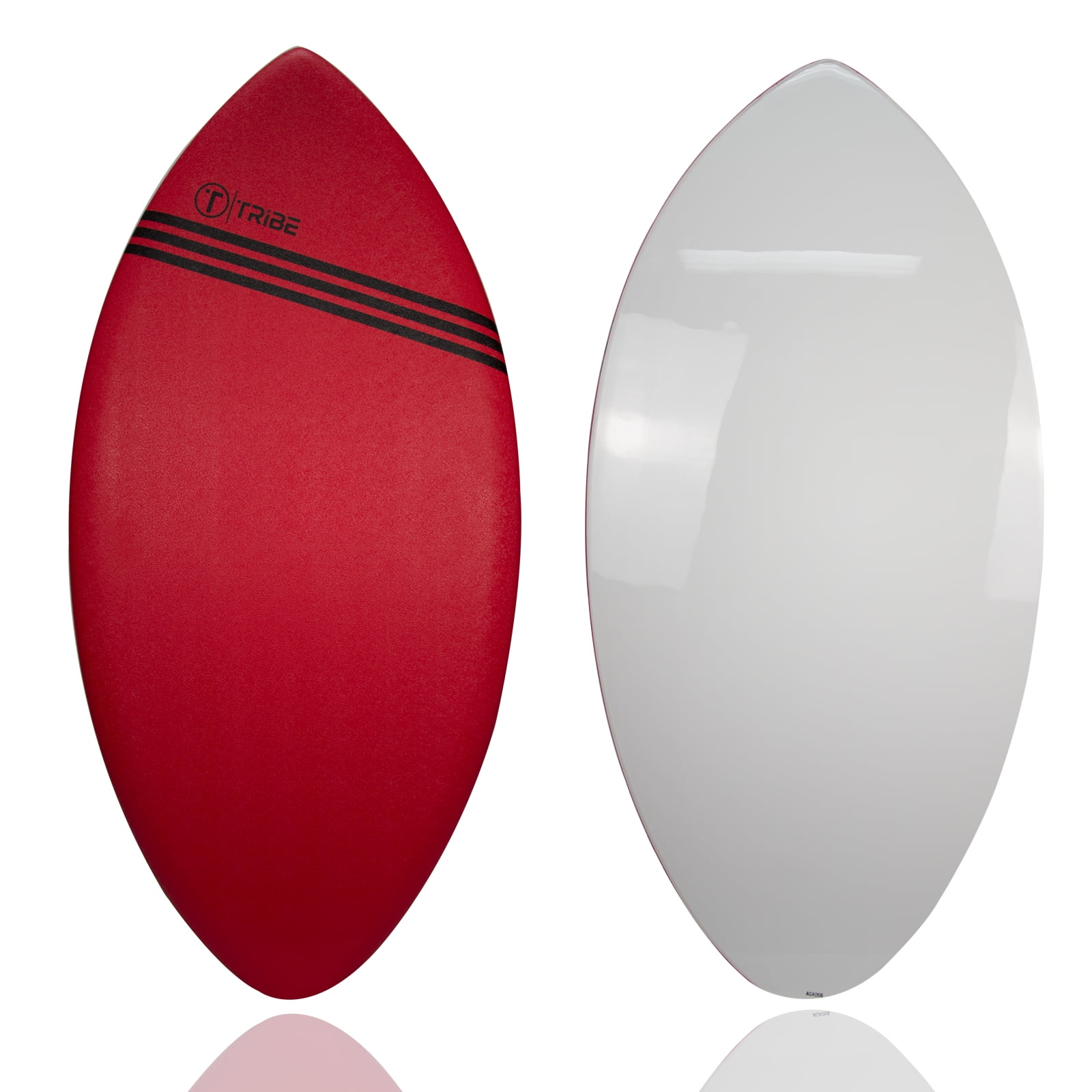 Tribe 45" Soft Foam Skimboard with Slick BottomRD/WH