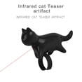 thumbnail image 3 of New funny cat laser pointer ring type funny cat laser stick infrared laser cat  finger light, 3 of 9