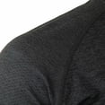 thumbnail image 4 of USNSM Mens Shirts Quarter Zip Short Sleeve Gym Workout Performance Moisture Wicking Athletic Quick Dry Compression Shirt for Men Black XXL, 4 of 6