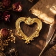 thumbnail image 7 of Vintage Gold Mini Picture Frames, Resin Ornate Photo Holders with Round Irregular Shapes, for Jewelry Cosmetic Display, Home Tabletop Decor, Wedding Favor Gift, 7 of 7