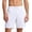 #0144-White, variant on Qiyinn Mens Lounge Sweat Shorts, Casual Elastic Waist Gym Workout Shorts with Drawstring