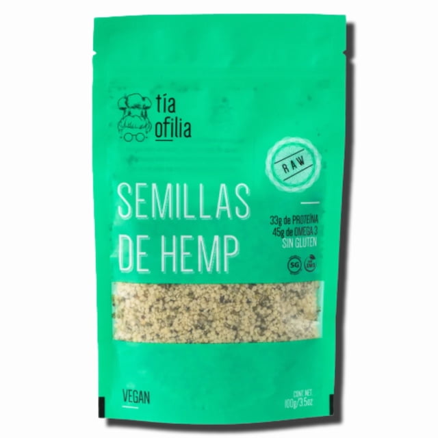 Semillas Hemp Tía Ofilia Cáñamo 100 g Ysi Súper Saludable Semillas Hemp Tía Ofilia Cáñamo 100 g