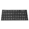 thumbnail image 3 of Electronic Piano Keyboard Sticker, Easy To Install Thin And Removable Transparent Keyboard Sticker  For Home For Kids For Beginners For School, 3 of 8