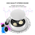 thumbnail image 3 of Invisible Earbuds Sleep Smallest Bluetooth Earbuds Mini Wireless Ear Buds Discreet Bluetooth Earpiece Tiny Hidden Small Ears Earbud for Work Headphones True Wireless Earpiece with Charging Case, 3 of 7