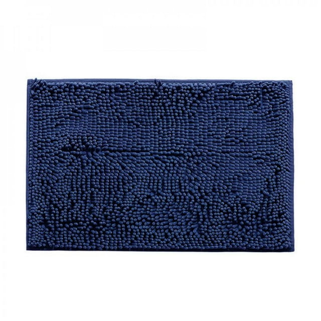 Final Clearance!! Sea Rugs for Bathroom Slip-Resistant Shag Chenille Bath Rugs Mat Extra Soft and Absorbent Bath Rug for Shower Room Machine-Washable Fast Dry 20” x 32”