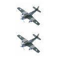 thumbnail image 1 of Vogacara Kit de modelo de ensamblaje de aviones a escala 1:48 para adultos verde 2piezas Verde, 1 of 1