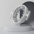 thumbnail image 2 of Nuvrek Deep Tissue Anti Cellulite Massage Roller for Fatigue Relief, Gray, 2 of 8