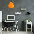 thumbnail image 4 of 6 Pcs Floating Shoe Shelves For Closet Wall, Floating Shoe Display Clear Acrylic Sneaker Shelves To Show Top Shoes And Sneaker Collection, 7.9in Length, 4 of 8
