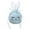 Blue, variant on CoreLiving Small Easter Baskets Alternative Velvet Bunny Bags Drawstring Pouches for Treats Candy and Jewelry Party Favor Containers Decorations