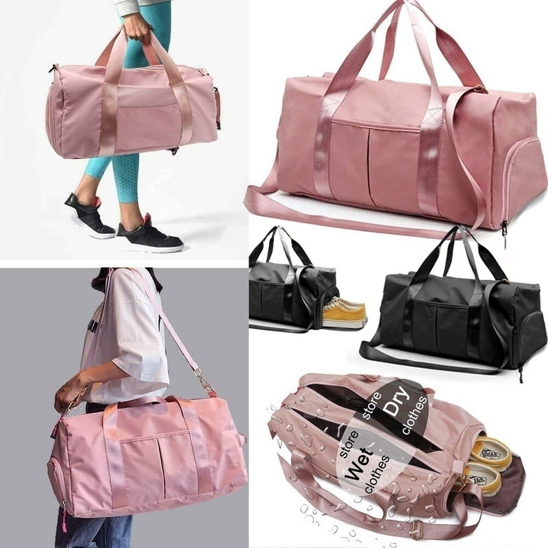Mens Womens Casual Sports & Gym Duffle Holdall Bag TRAVEL Luggage Handbag  Lot 