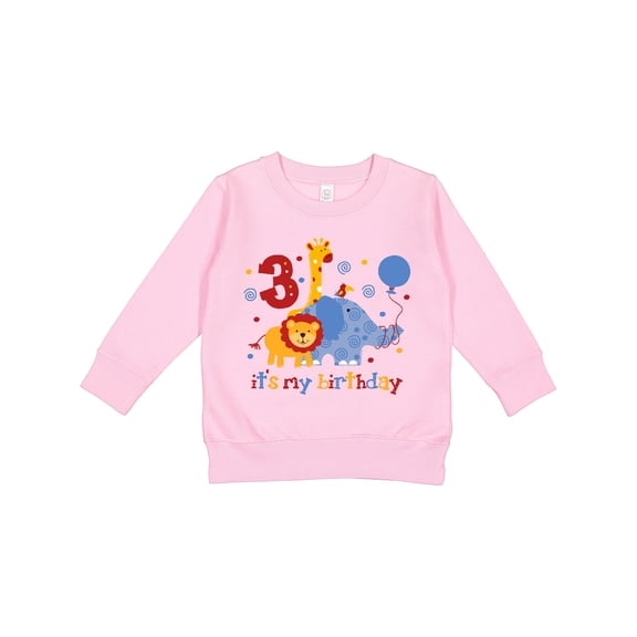 Inktastic Safari 3rd Birthday Toddler Sweatshirt