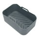 thumbnail image 3 of Cesta para horno de freidora freidora rectangular resistente al calor de 450 F olla de silicona apta para lavavajillas libre de BPA antiadherente para cocina ANGGREK Otros, 3 of 8