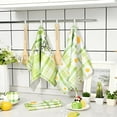 thumbnail image 2 of 2 Pack Daisy Kitchen Dish Towels for Kitchen Drying, White Floral Dish Tea Towels for Bathroom Spring Decor, Home Sweet Home Hand Towels Decorative 26 x 18 inch, 2 of 5