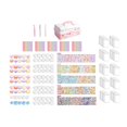 thumbnail image 1 of veasfak Card Sticker Set with Storage Box Goo Card Toy Materials Homemade Keychain Small 100pcs, 1 of 9