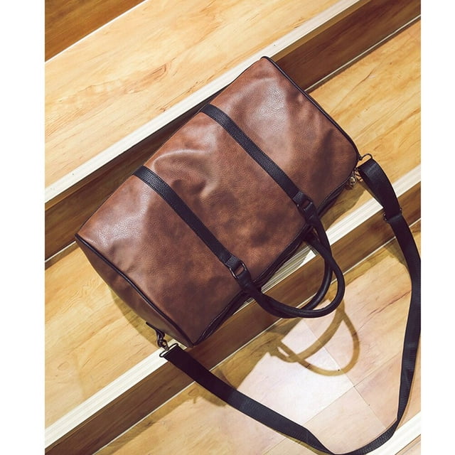 Greenadscape De Viaje Marrón De Cuero PU Con Y Trasera Para Con