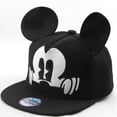 thumbnail image 4 of Gorra de Mickey Mouse para niños y niñas, gorro de béisbol con estampado de dibujos animados, Snapback, novedad, 4 of 5