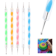 thumbnail image 4 of 16 Pcs Mandala Dotting Tools for Painting Rocks Mandala Stencils Kit Ball Stylus Clay Sculpting Carving Tools, 4 of 4