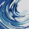thumbnail image 3 of PI Studio 12x12 Black Modern Framed Museum Art Print Titled - Modern Wave, 3 of 5
