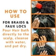 thumbnail image 6 of Cantu Protective Styles Hair Bath & Cleanser-Wigs Braids Natural Shampoo-3 Pack, 6 of 9
