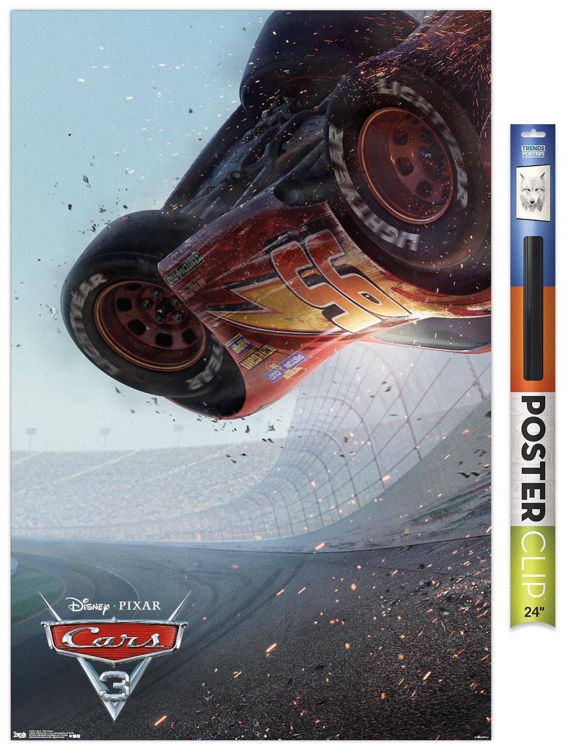 Disney Pixar Cars 3 - One Sheet Wall Poster, 22.375" x 34"