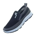 thumbnail image 3 of Zapatos Informales para Hombre, Zapatillas Deportivas, Parte Superior Baja, Suaves, Elegantes, Ligeras, Suelas de Goma, Zapatos para Caminar para Negro Salvador Zapatillas deportivas, 3 of 10
