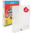 thumbnail image 1 of EVORETRO 2-Pack Acrylic Game Cases – Clear Protective Display Box for PS2, Xbox, Wii, GameCube & PlayStation Games, Dustproof Scratch-Resistant Storage, 1 of 5