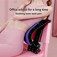 thumbnail image 2 of QUTETN Adjustable Lumbar Relieving Back Stretcher - Durable PP Material with Massager Multi-Layer Back Cookie Design  3 Adjustable Settings Suitable for Home Gym/Office/Carp  Upper and Lo, 2 of 7