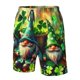 thumbnail image 4 of Fotbe St. Patrick's Day USA Flag Trajes de Baño Estampados para Hombre, Shorts de Verano de Secado Rápido, Ropa de Playa, Bañadores-XX-Large, 4 of 6