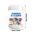 thumbnail image 3 of Darzheoy Washing Machine Dissolving Agent, Deep Clean Lint And Hair Buildup Remover, Stain Remover For Laundry Deep Wash Cycle, Suitable For All Washers, Keeps Drum Fresh, 3 of 8