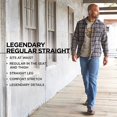 thumbnail image 5 of Lee Mens Legendary Regular Fit Straight Leg Jean 30W x 34L Horizon, 5 of 5