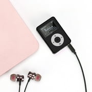 USB Mini MP3 Player with LCD Screen, Portable HiFi Music Player, MP3 Player Wireless, Supports 32GB, Compact Design for Speaker, FM, Voice Recorder, Long Last Battery