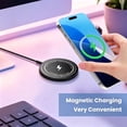 thumbnail image 4 of Magnetic Wireless Charger 3-Pack, 15W Wireless Charging Pad, Fast Charging Compatible with iPhone 17/16/15/14/13/12 Series, 4 of 11