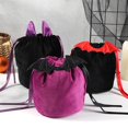 thumbnail image 4 of 1Pcs Halloween Bat Wings Treat Bags Velvet Goody Bags For Trick Or Treating, 4 of 13