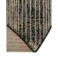 thumbnail image 4 of Unique Loom Outdoor Modern Collection Area Rug - Aero (7' 10" Round Charcoal/Yellow), 4 of 9