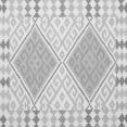thumbnail image 1 of Ahgly Company Indoor Square Southwestern Gray Country Area Rugs, 5' Square, 1 of 1