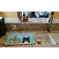 thumbnail image 2 of Carolines Treasures BB1599DDM Christmas Tree and French Bulldog Dish Drying Mat 14 x 21" multicolor, 2 of 7