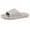 Light Gray, variant on Quick Drying Shower Slippers non-slip Bathroom Slippers Drain Holes Shower Shoes for Women and Men Dorm Pool Gym