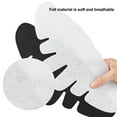 thumbnail image 2 of Hyasfey 5 Pcs Hat Sweat Liner Washable Sweat Protector Liner Baseball Cap Inserts Flexible Felt Hat Brim Shaper for Sports Caps, 2 of 7
