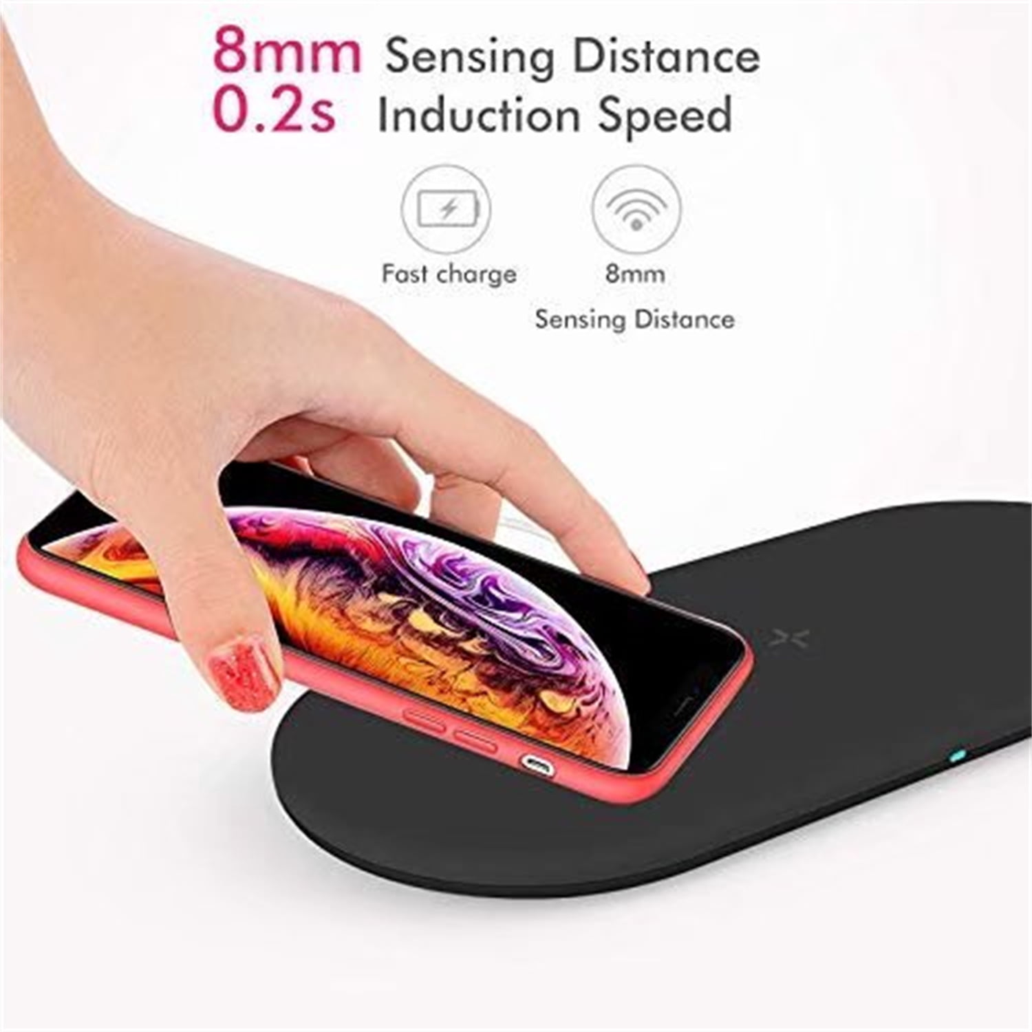 NEX 3 in 1 Fast Wireless Charging Station Charging Stand