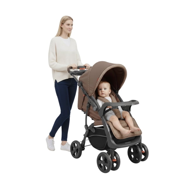 Carriola Travel System D´Bebé Aventura Khaki