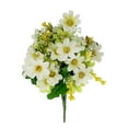 thumbnail image 2 of 28-Piece Small Artificial Flower Bouquet | Plastic Flowers for Home Decor, Wedding Centerpieces & Office Display | 34x15x15cm, 2 of 4