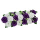 thumbnail image 2 of Puerta con panel floral de rosa arco para decoraciones para la calle, arreglos florales cotizados oscuro y blanco, 2 of 7