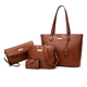 thumbnail image 1 of Set 4 Bolsa De Mujer Impermeable Tote Moda 13.3 Laptop Xtellar cafe, 1 of 3