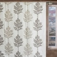 thumbnail image 5 of Fabric Mart Direct Off White Sheer Fabric By The Yard, 54 inches or 137 cm width, 1 Yard White Sheer Fabric, Fern Tree Embroidery, Upholstery Drapery Curtain Wholesale Fabric, Window Treatment, 5 of 8