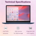thumbnail image 3 of Ordinateur Portable Lenovo IdeaPad Flex 3i 12,2 Po à Écran Tactile 128 Go, 3 of 9